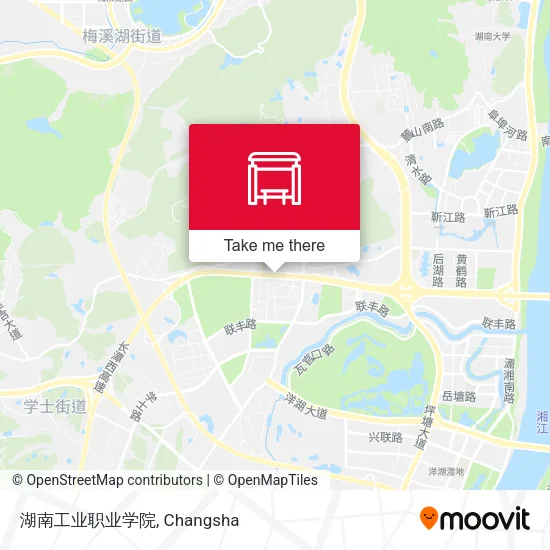 湖南工业职业学院 map