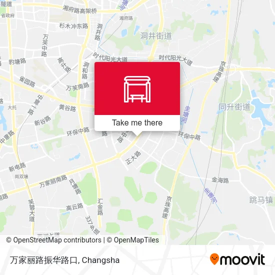 万家丽路振华路口 map