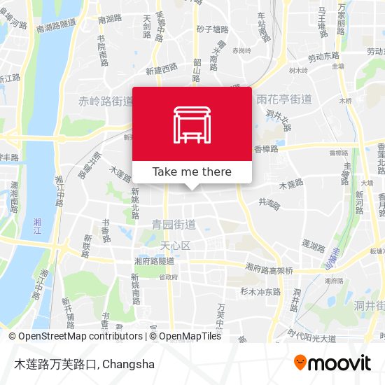 木莲路万芙路口 map