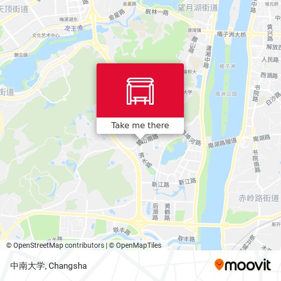 中南大学 map
