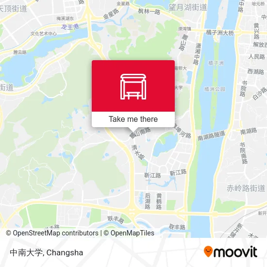 中南大学 map