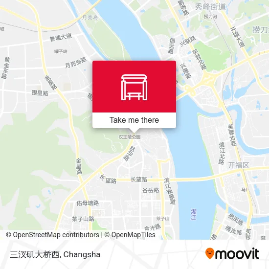 三汊矶大桥西 map