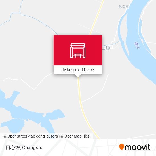 田心坪 map