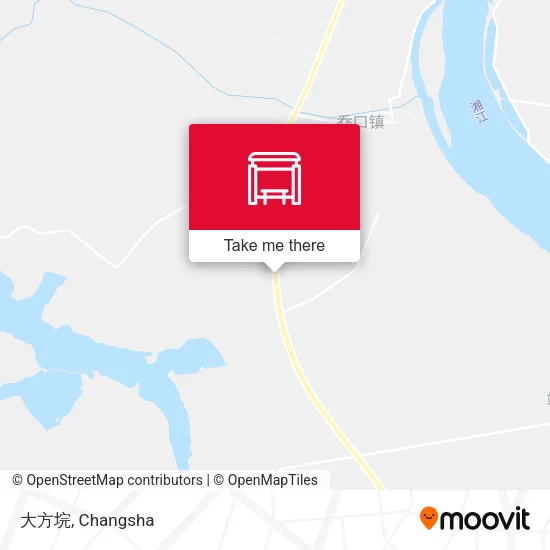 大方垸 map