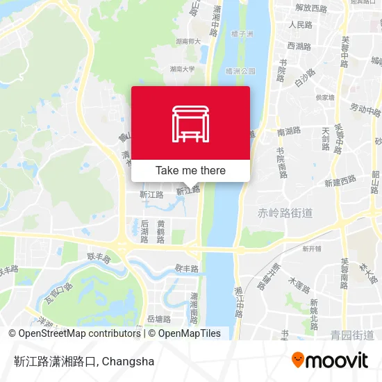 靳江路潇湘路口 map