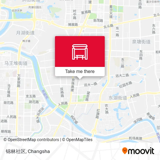 锦林社区 map