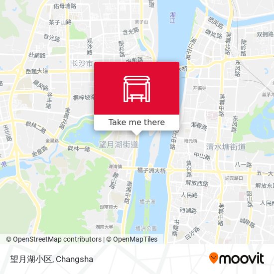 望月湖小区 map