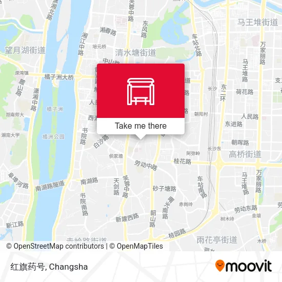 红旗药号 map
