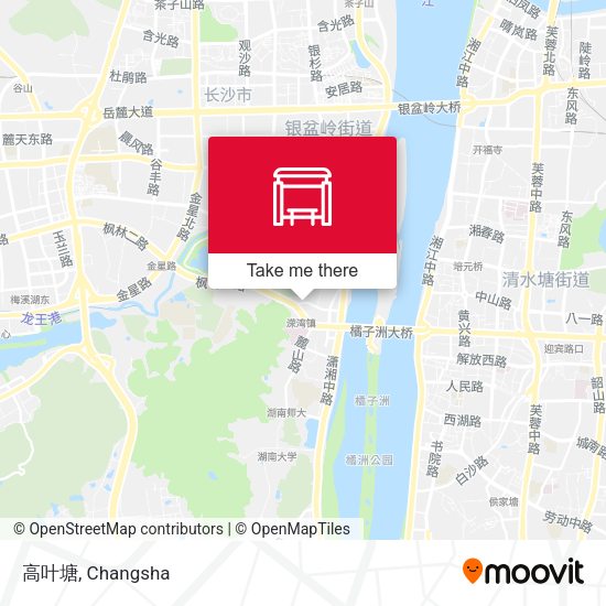 高叶塘 map