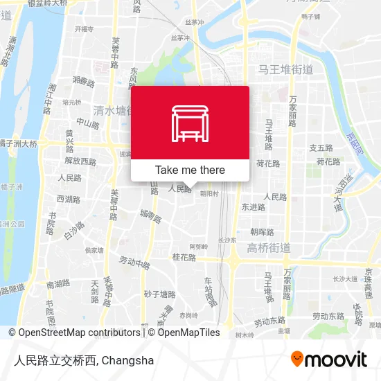 人民路立交桥西 map
