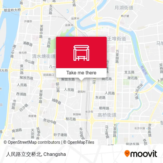 人民路立交桥北 map