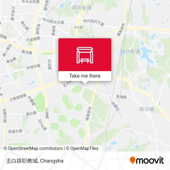 圭白路职教城 map