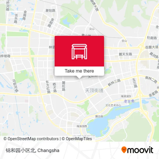 锦和园小区北 map
