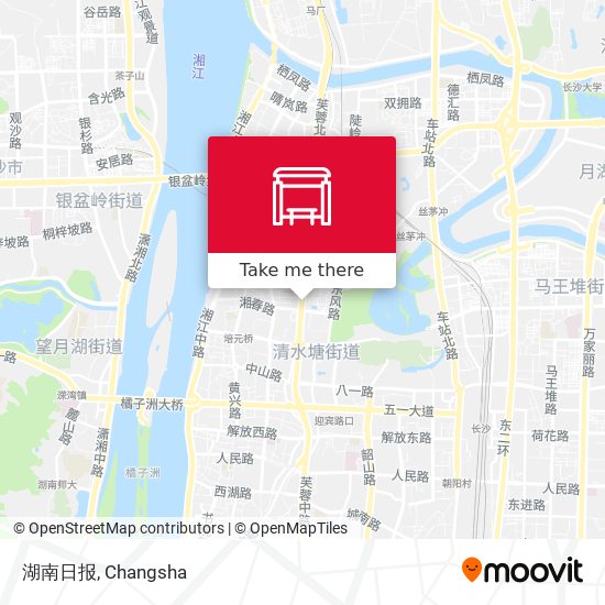 湖南日报 map
