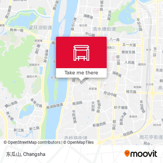 东瓜山 map