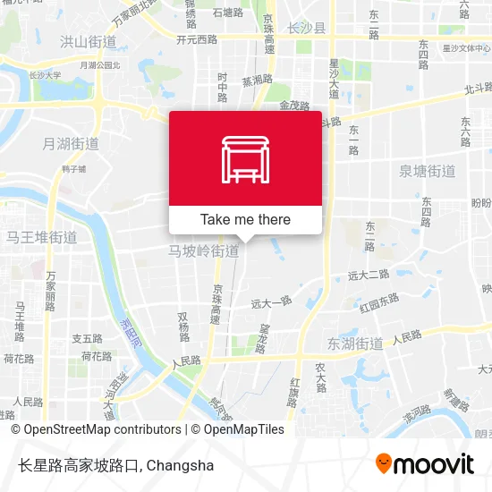 长星路高家坡路口 map