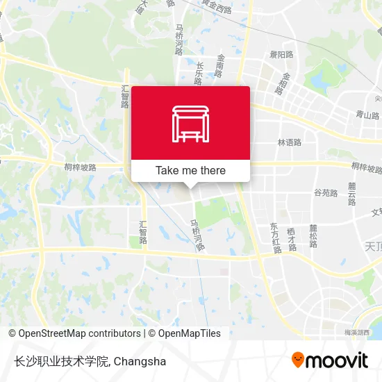 长沙职业技术学院 map