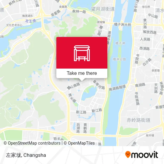 左家垅 map