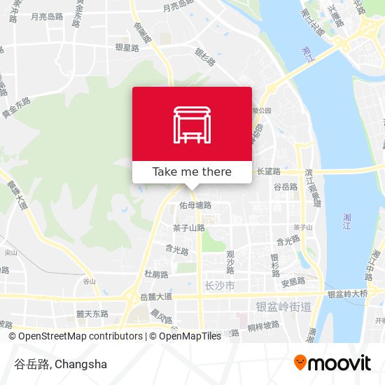 谷岳路 map