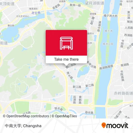 中南大学 map