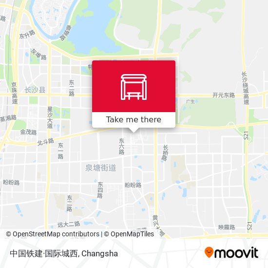 中国铁建·国际城西 map