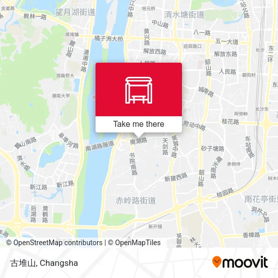 古堆山 map