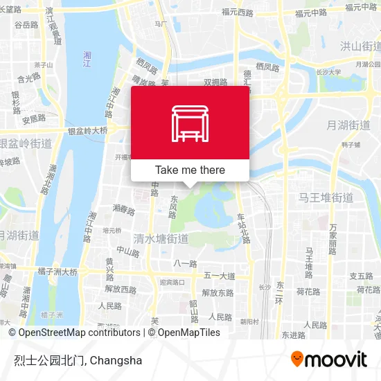 烈士公园北门 map
