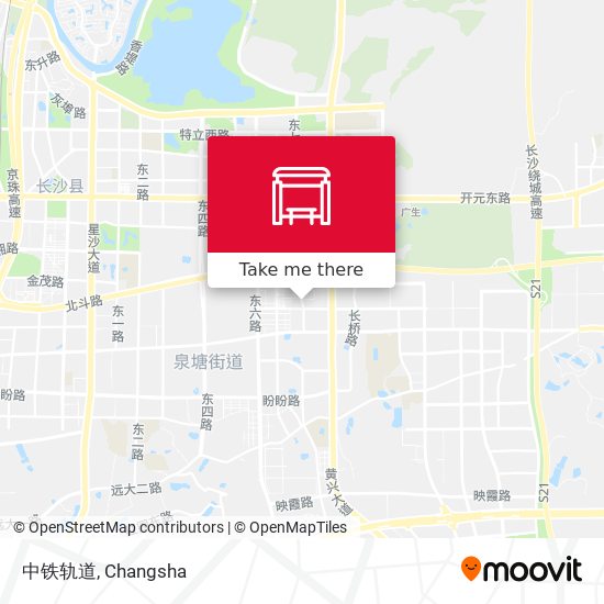 中铁轨道 map