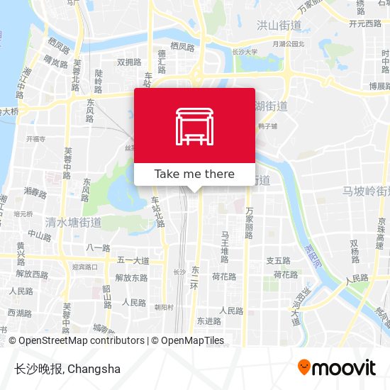 长沙晚报 map