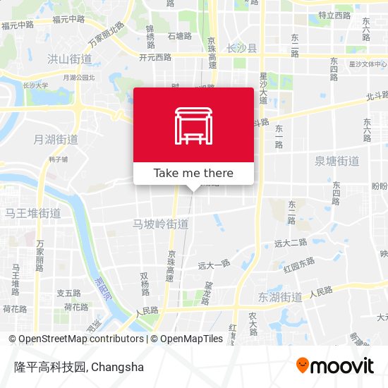 隆平高科技园 map