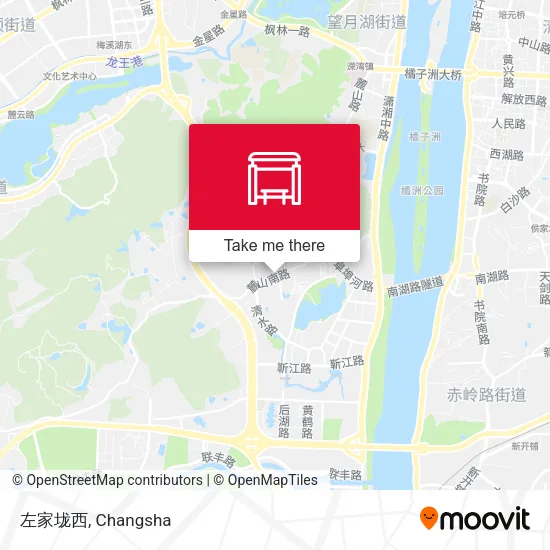 左家垅西 map