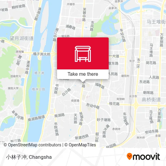小林子冲 map
