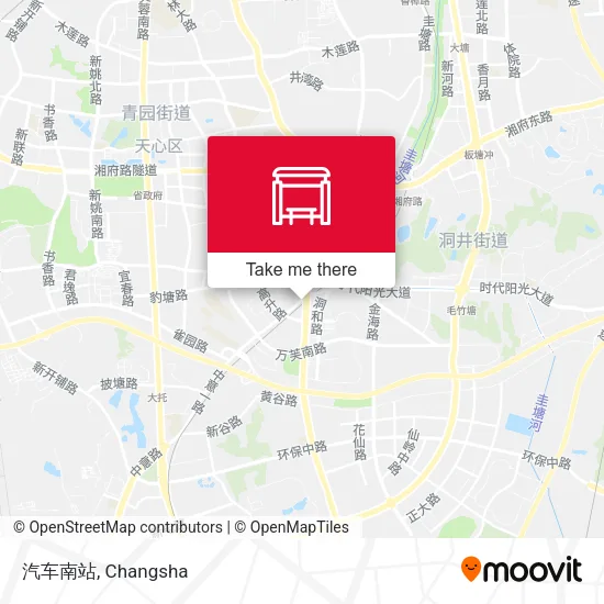 汽车南站 map