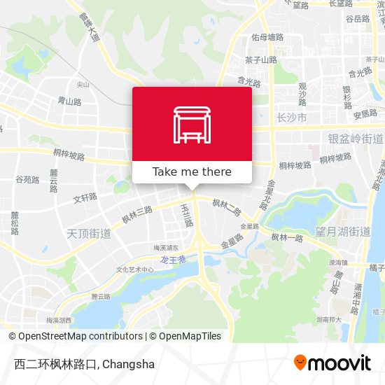 西二环枫林路口 map
