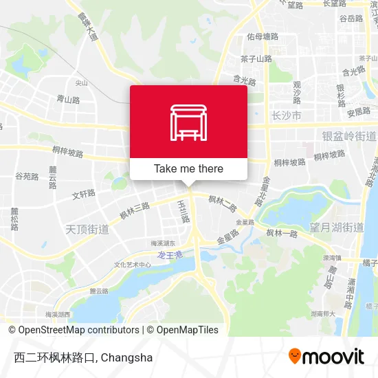 西二环枫林路口 map