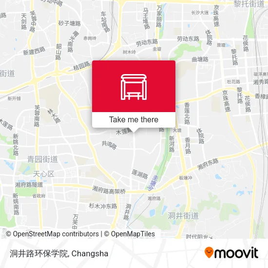 洞井路环保学院 map