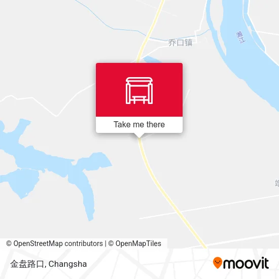 金盘路口 map