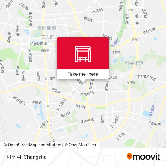 和平村 map