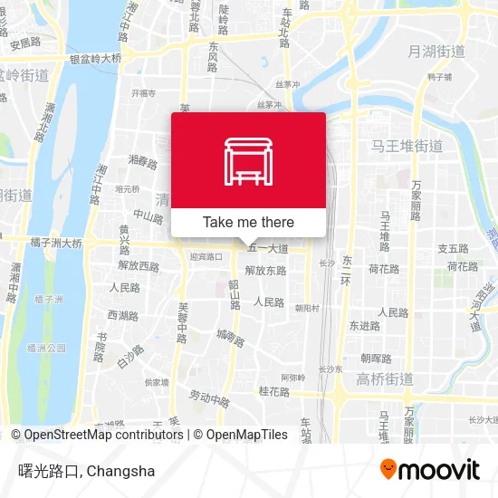 曙光路口 map