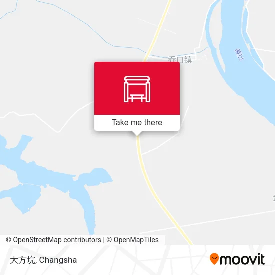 大方垸 map