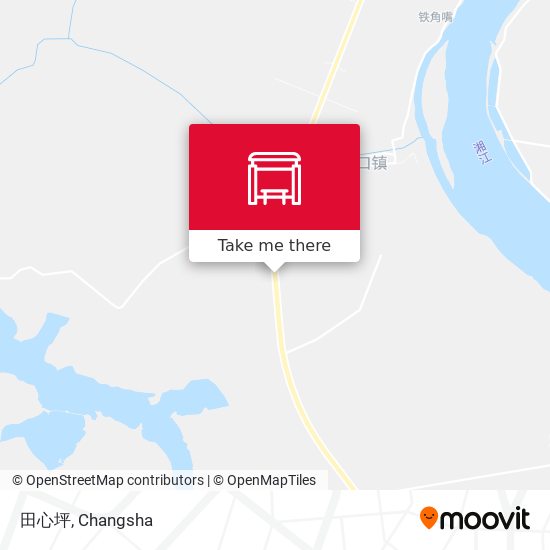 田心坪 map
