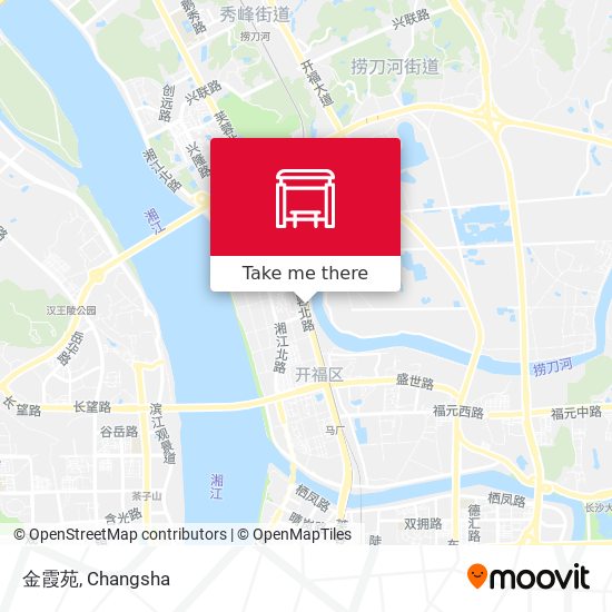 金霞苑 map