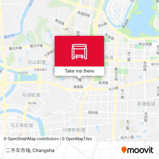 二手车市场 map
