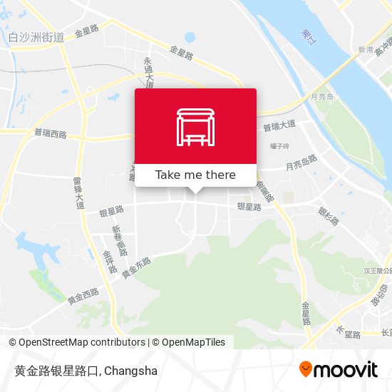 黄金路银星路口 map