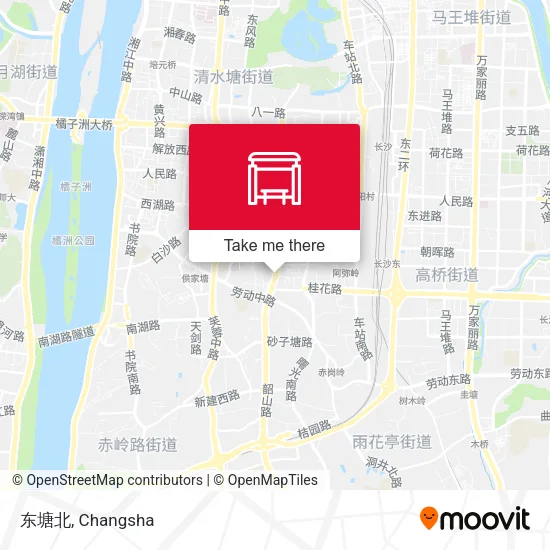 东塘北 map