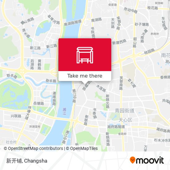 新开铺 map
