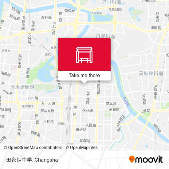 田家炳中学 map