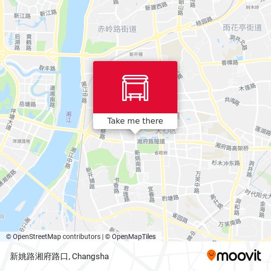 新姚路湘府路口 map