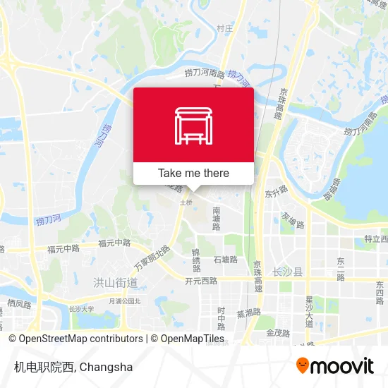机电职院西 map