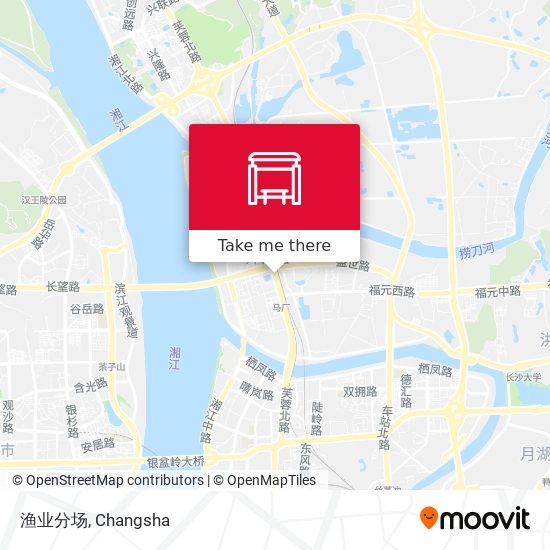 渔业分场 map